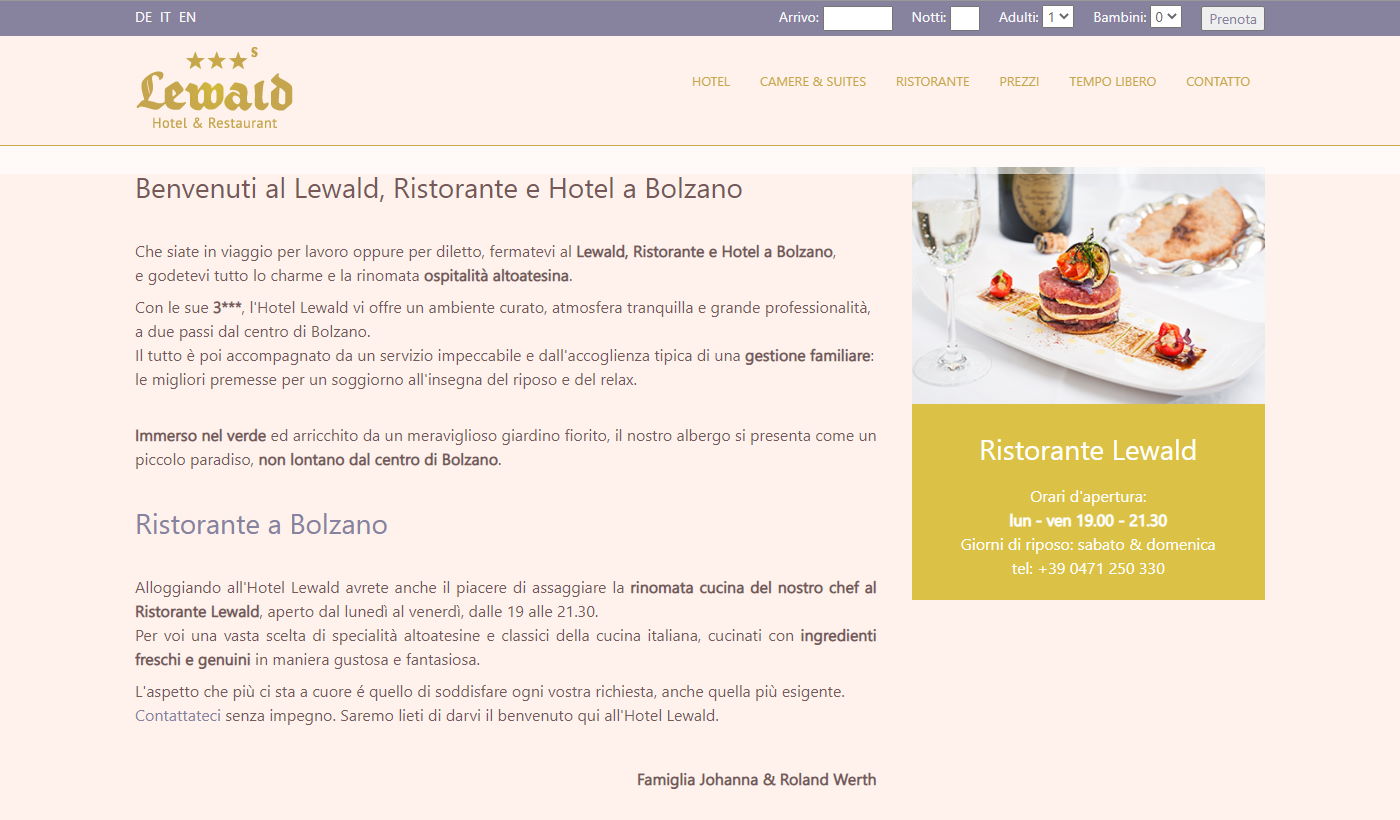 lewald old website