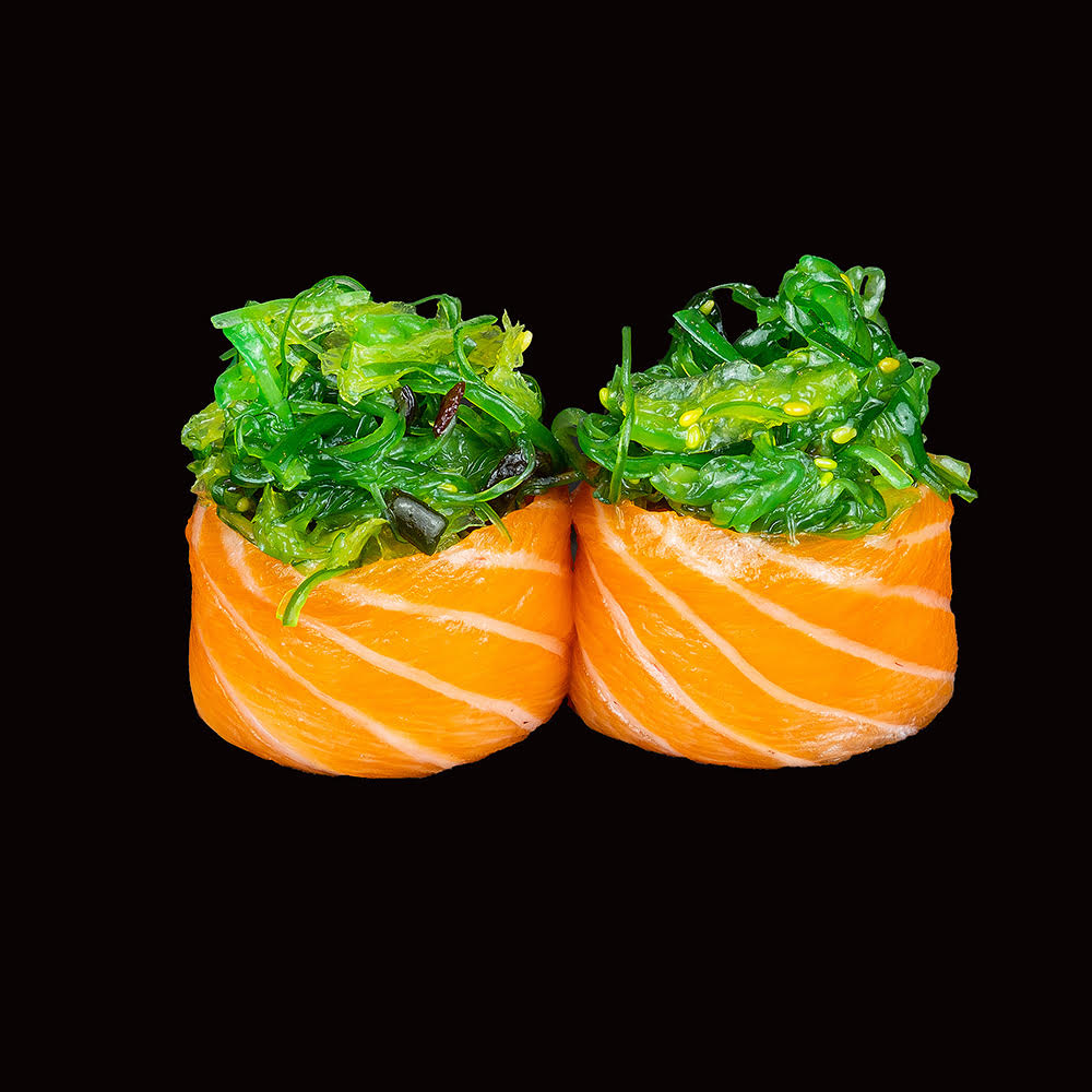 GUKAN SALMON WAKAME GUKAN SALMON WAKAME