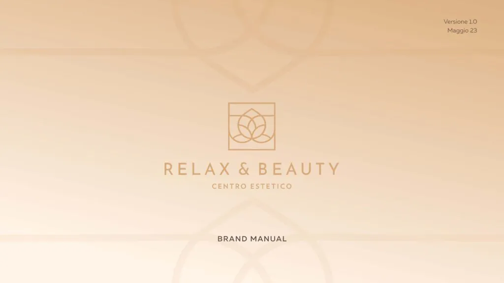 Relax & Beauty Brand Book